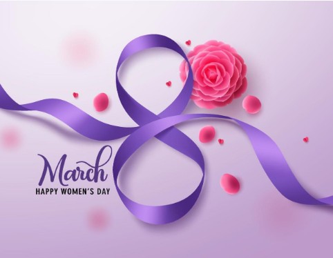 روز جهانی زن 8 مارس مبارک باد 